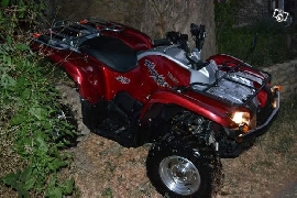 Quad occasion : YAMAHA Grizzly 550 Red Diamond