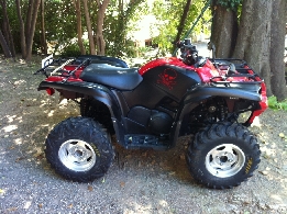 Quad occasion : YAMAHA Grizzly 550 RED DIAMOND
